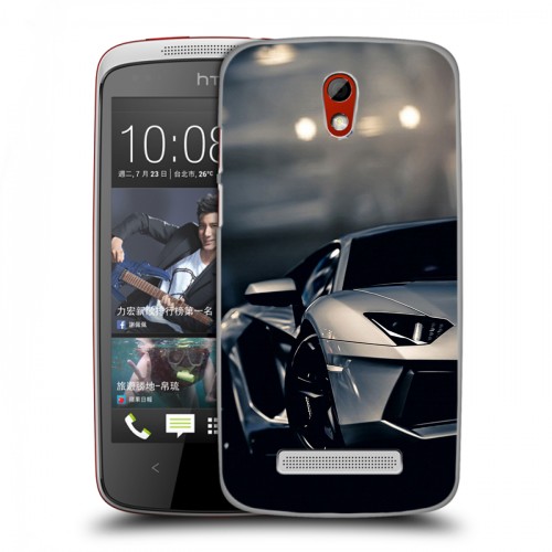 Дизайнерский пластиковый чехол для HTC Desire 500 Need for speed