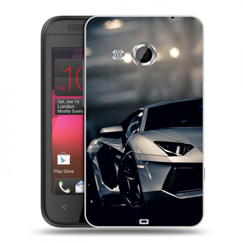 Дизайнерский пластиковый чехол для HTC Desire 200 Need for speed