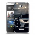 Дизайнерский пластиковый чехол для HTC Desire 616 Need for speed