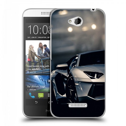 Дизайнерский пластиковый чехол для HTC Desire 616 Need for speed