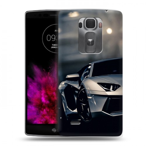 Дизайнерский пластиковый чехол для LG G Flex 2 Need for speed