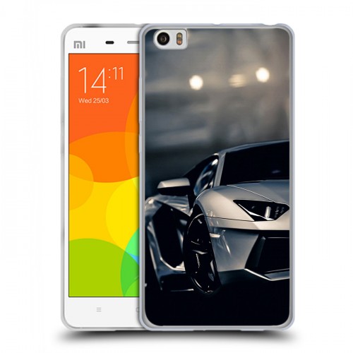 Дизайнерский силиконовый чехол для Xiaomi Mi Note Need for speed