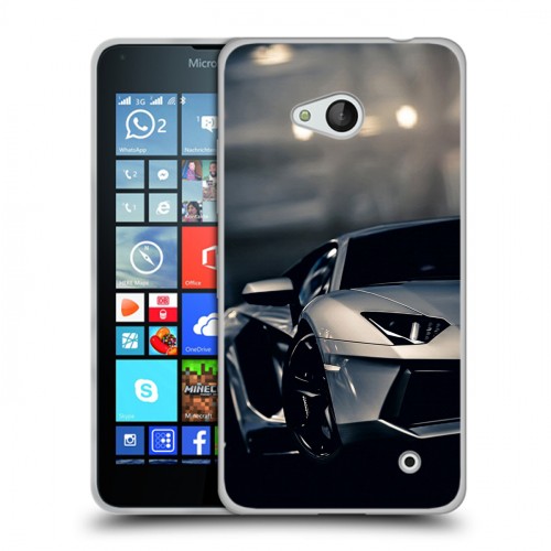 Дизайнерский пластиковый чехол для Microsoft Lumia 640 Need for speed