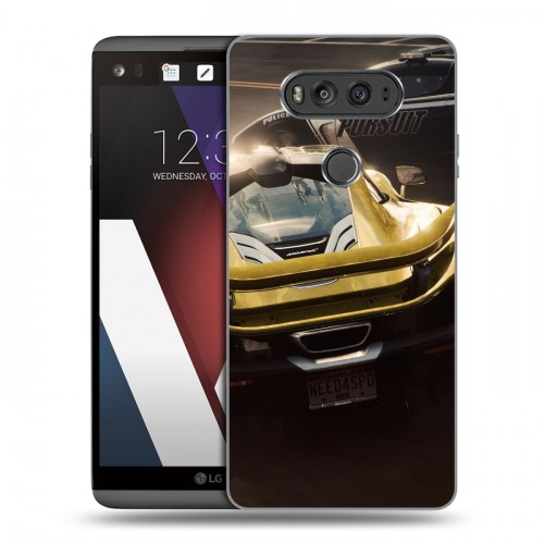 Дизайнерский пластиковый чехол для LG V20 Need for speed