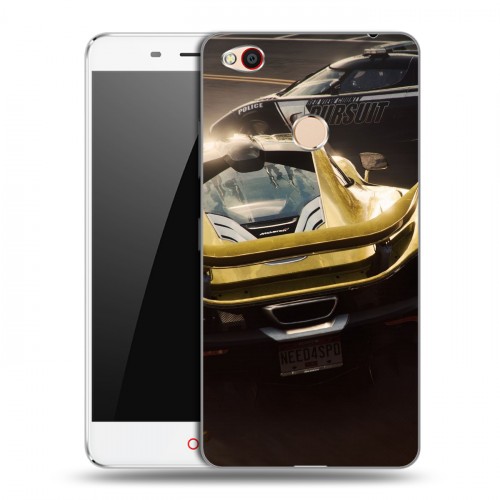 Дизайнерский пластиковый чехол для ZTE Nubia N1 Need for speed