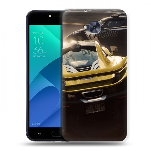 Дизайнерский пластиковый чехол для ASUS ZenFone 4 Selfie Need for speed