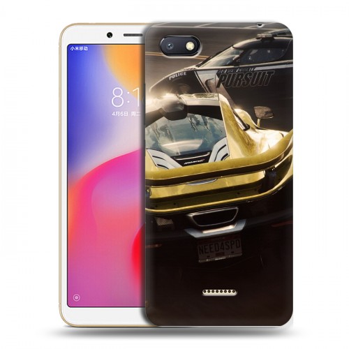 Дизайнерский пластиковый чехол для Xiaomi RedMi 6A Need for speed