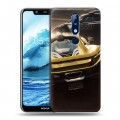 Дизайнерский силиконовый чехол для Nokia 5.1 Plus Need for speed