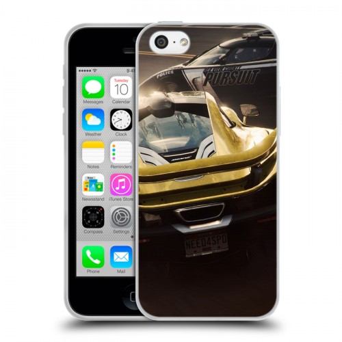 Дизайнерский пластиковый чехол для Iphone 5c Need for speed