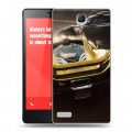 Дизайнерский пластиковый чехол для Xiaomi RedMi Note Need for speed