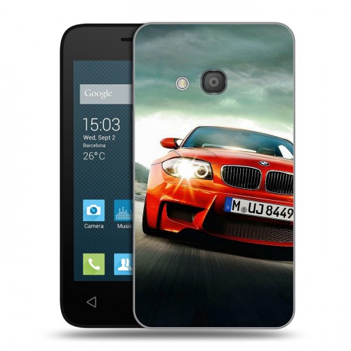 Дизайнерский силиконовый чехол для Alcatel One Touch Pixi 4 (4) Need for speed