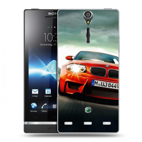 Дизайнерский пластиковый чехол для Sony Xperia S Need for speed