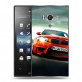 Дизайнерский пластиковый чехол для Sony Xperia acro S Need for speed