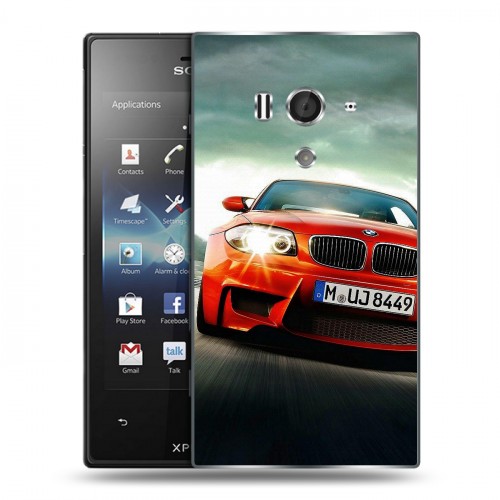 Дизайнерский пластиковый чехол для Sony Xperia acro S Need for speed