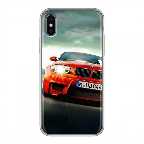 Дизайнерский силиконовый чехол для Iphone x10 Need for speed