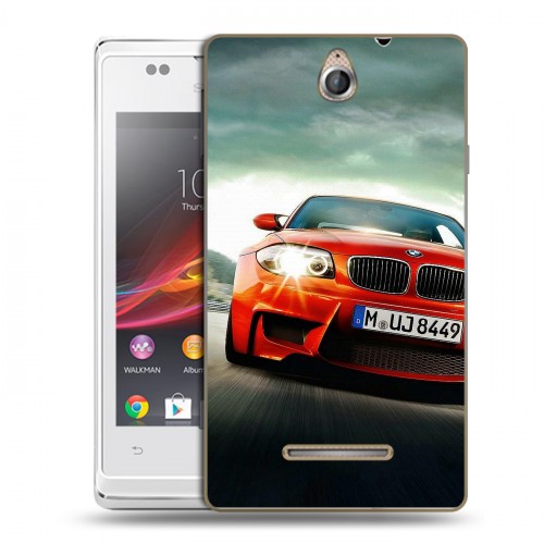 Дизайнерский пластиковый чехол для Sony Xperia E Need for speed