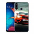 Дизайнерский пластиковый чехол для Samsung Galaxy A20s Need for speed