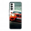 Дизайнерский силиконовый чехол для Tecno Camon 18 Need for speed