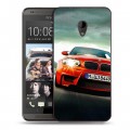 Дизайнерский пластиковый чехол для HTC Desire 700 Need for speed