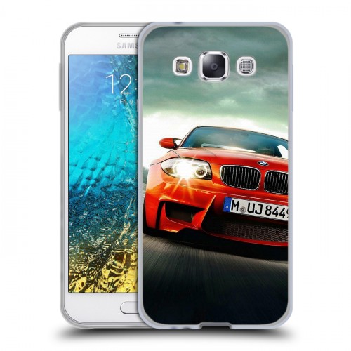 Дизайнерский пластиковый чехол для Samsung Galaxy E5 Need for speed