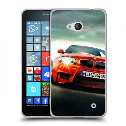 Дизайнерский пластиковый чехол для Microsoft Lumia 640 Need for speed