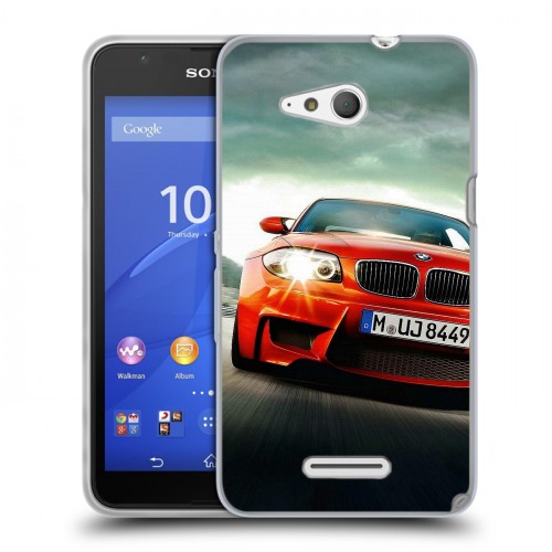 Дизайнерский пластиковый чехол для Sony Xperia E4g Need for speed