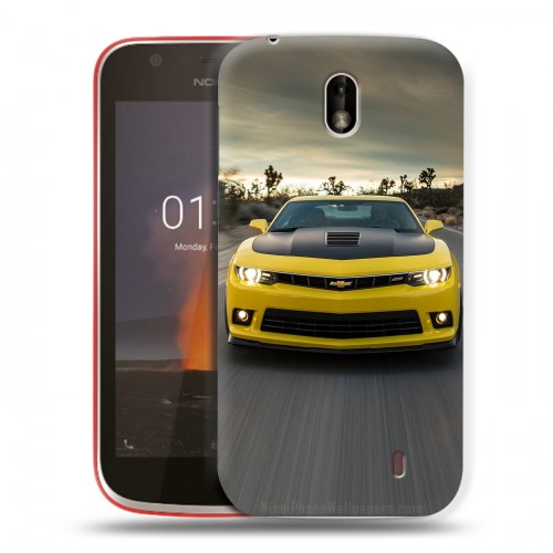 Дизайнерский пластиковый чехол для Nokia 1 Need for speed