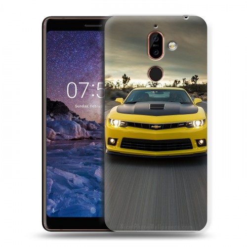 Дизайнерский пластиковый чехол для Nokia 7 Plus Need for speed