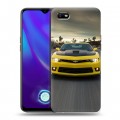 Дизайнерский силиконовый с усиленными углами чехол для OPPO A1k Need for speed