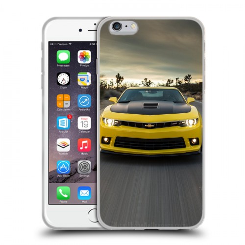 Дизайнерский силиконовый чехол для Iphone 6 Plus/6s Plus Need for speed