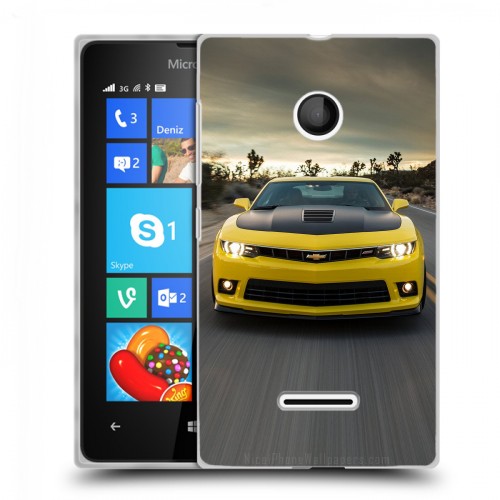 Дизайнерский пластиковый чехол для Microsoft Lumia 435 Need for speed