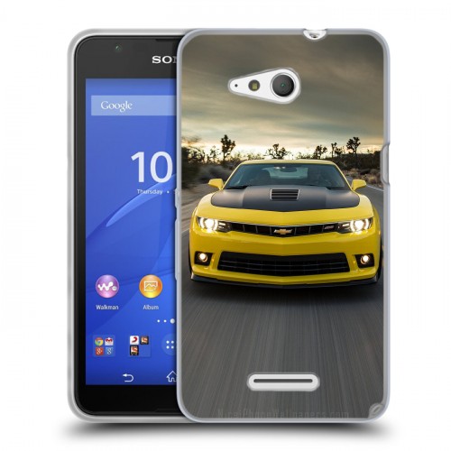 Дизайнерский пластиковый чехол для Sony Xperia E4g Need for speed