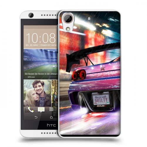 Дизайнерский силиконовый чехол для HTC Desire 626 Need for speed