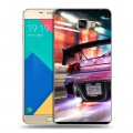 Дизайнерский силиконовый чехол для Samsung Galaxy A9 Need for speed