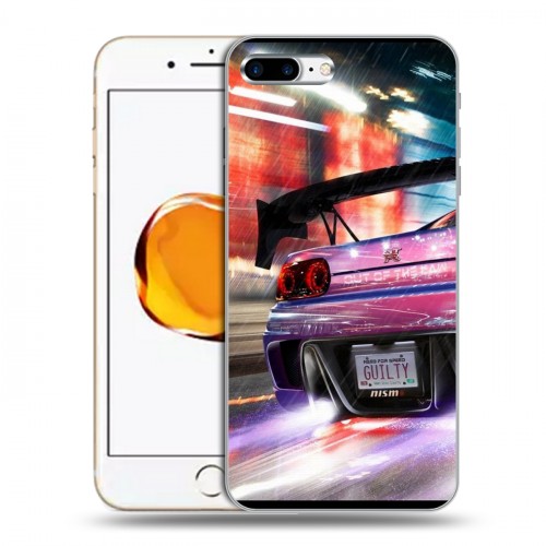 Дизайнерский пластиковый чехол для Iphone 7 Plus / 8 Plus Need for speed