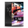 Дизайнерский пластиковый чехол для Sony Xperia XZs Need for speed