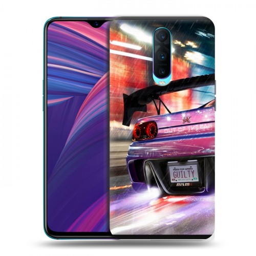 Дизайнерский пластиковый чехол для OPPO RX17 Pro Need for speed