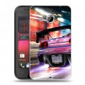 Дизайнерский пластиковый чехол для HTC Desire 200 Need for speed