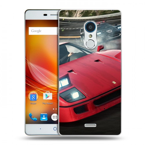 Дизайнерский пластиковый чехол для ZTE Blade X9 Need for speed