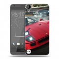 Дизайнерский пластиковый чехол для HTC Desire 530 Need for speed