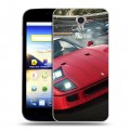 Дизайнерский пластиковый чехол для ZTE Blade A510 Need for speed