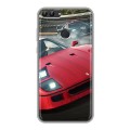 Дизайнерский силиконовый чехол для Huawei P Smart Need for speed