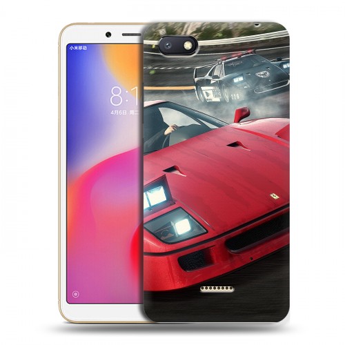 Дизайнерский пластиковый чехол для Xiaomi RedMi 6A Need for speed