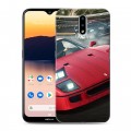 Дизайнерский силиконовый с усиленными углами чехол для Nokia 2.3 Need for speed