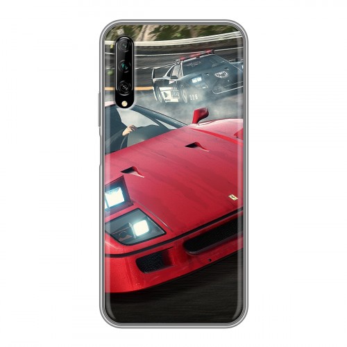 Дизайнерский силиконовый чехол для Huawei Y9s Need for speed