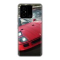 Дизайнерский силиконовый чехол для Xiaomi Poco C55 Need for speed