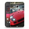 Дизайнерский пластиковый чехол для HTC Desire 200 Need for speed