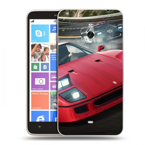 Дизайнерский пластиковый чехол для Nokia Lumia 1320 Need for speed