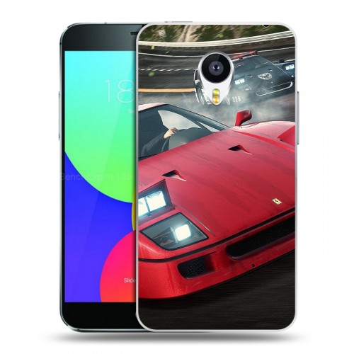 Дизайнерский пластиковый чехол для Meizu MX4 Need for speed