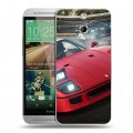 Дизайнерский пластиковый чехол для HTC One E8 Need for speed